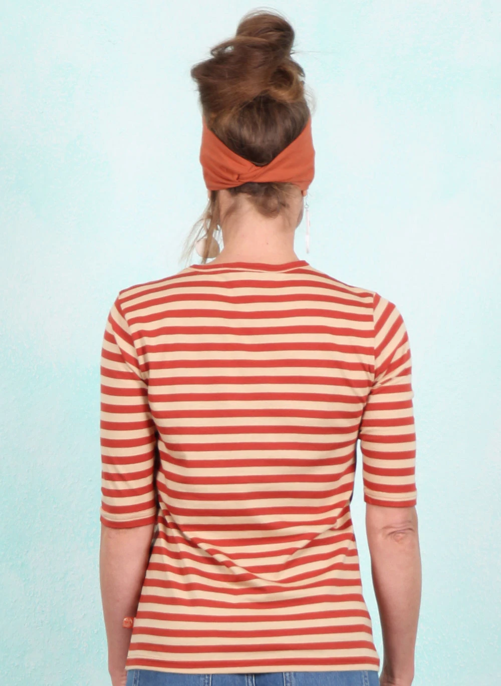 Shirt, 12277-05380, rust-beige - Image 3
