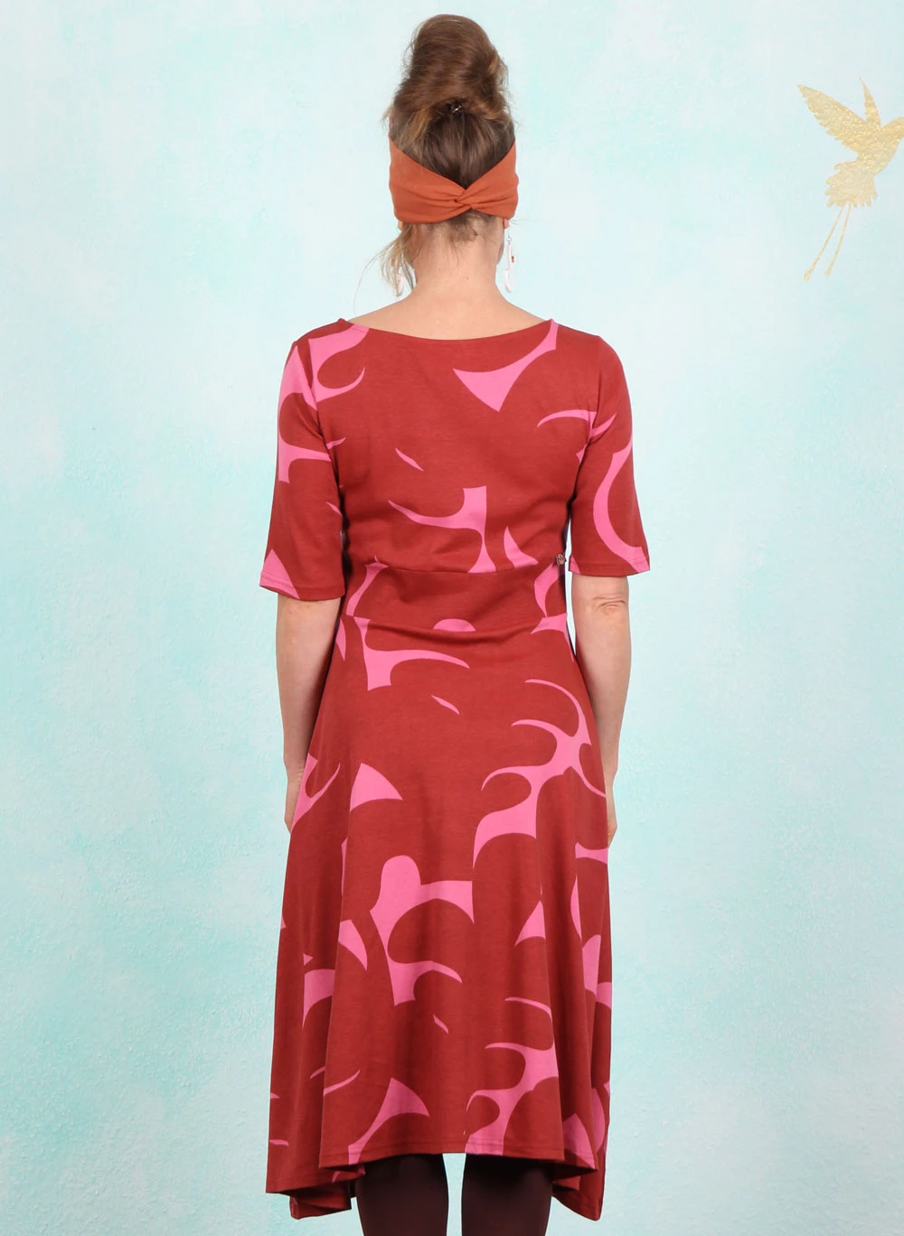 Kleid, 12455-05231, rust-pink - Image 3