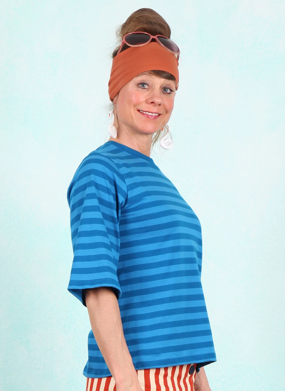 Shirt, 12458-05210, blue - Image 2