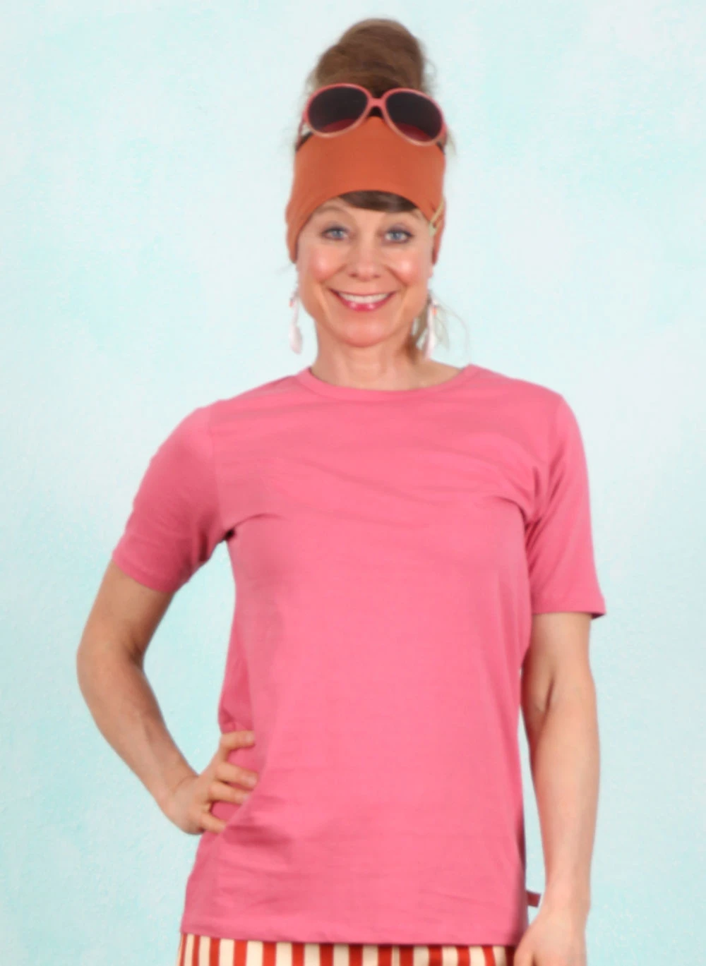 Shirt, 12459-05244, pink - Image 1