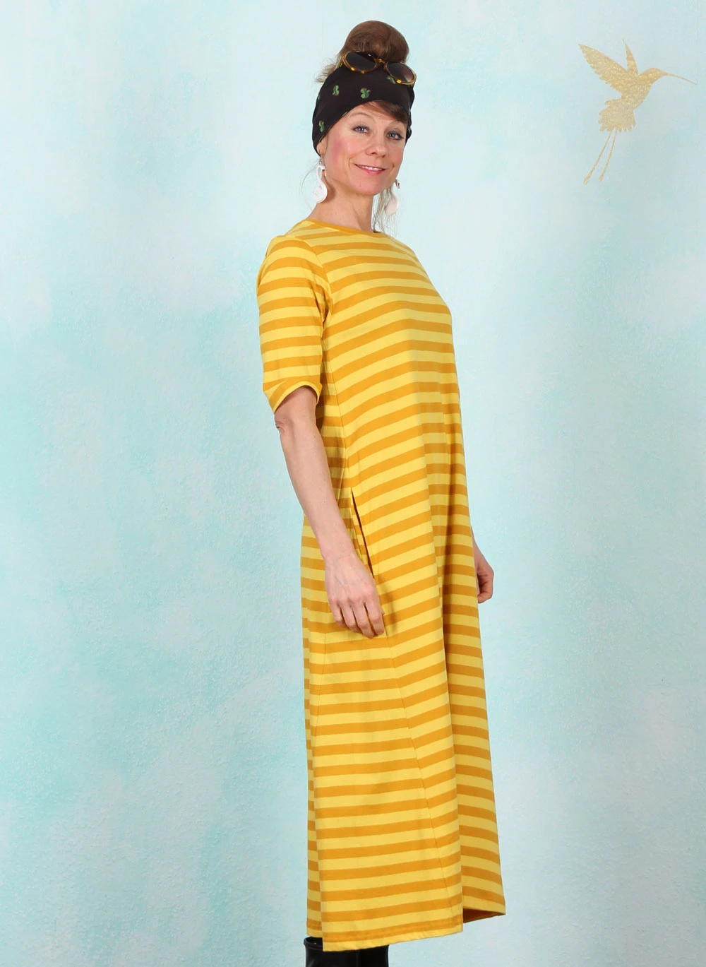 Kleid, 12460-4170, yellow - Image 2