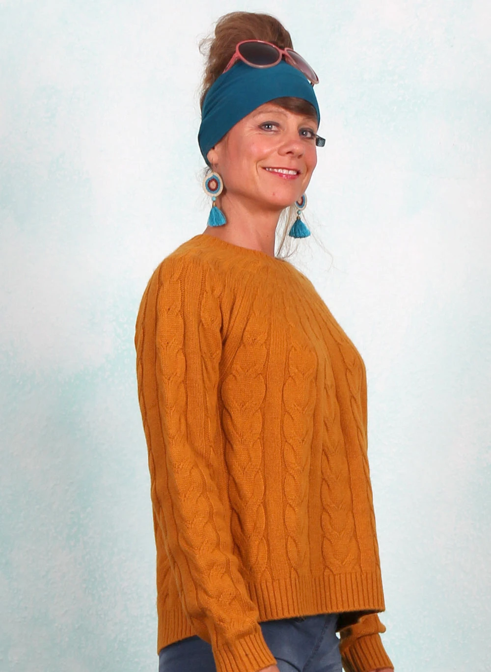 Pullover, 12500-3979, yellow - Image 2