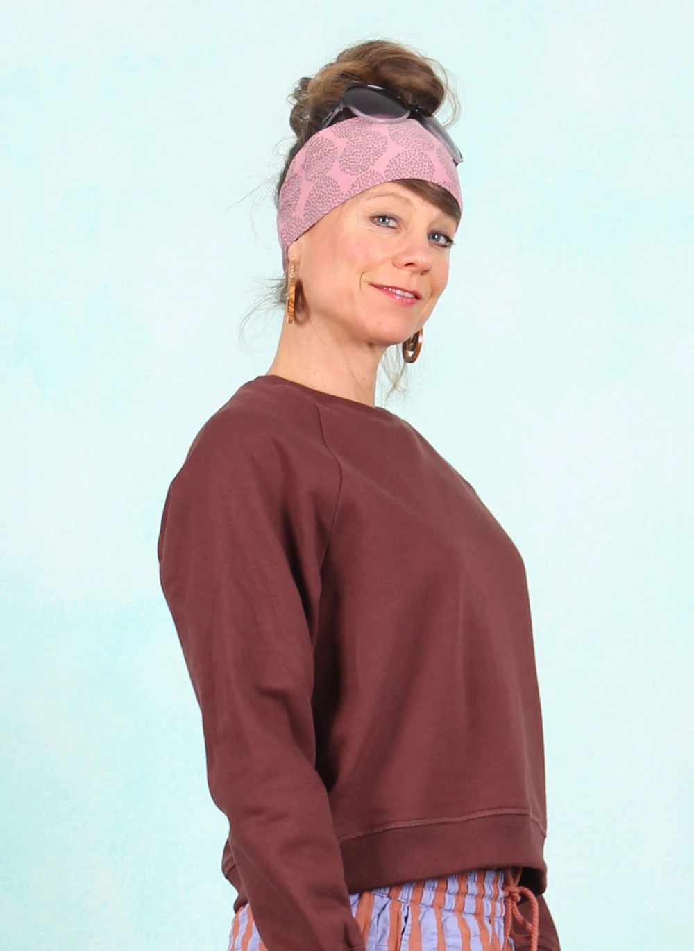 Pullover, 12528-3326, brown-red - Image 2