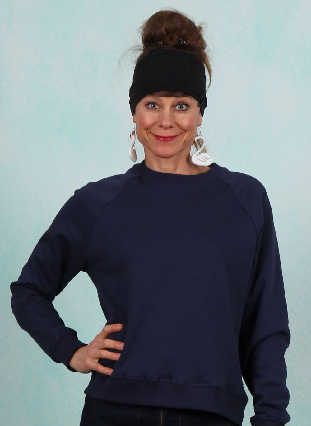 Pullover, 12528-3782, dark-blue - Image 1