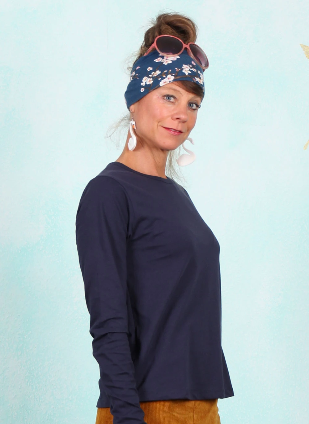 Shirt, 12539-4204, dark-blue - Image 2