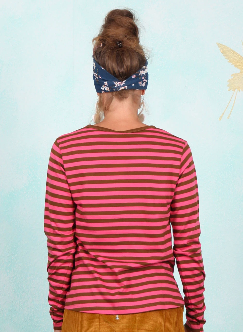 Shirt, 12539-4284, pink-brown - Image 3