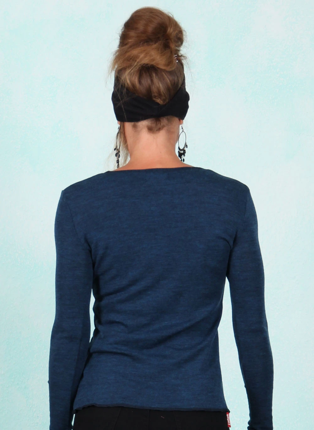 Shirt, 12547-535i, dark-petrol - Image 3