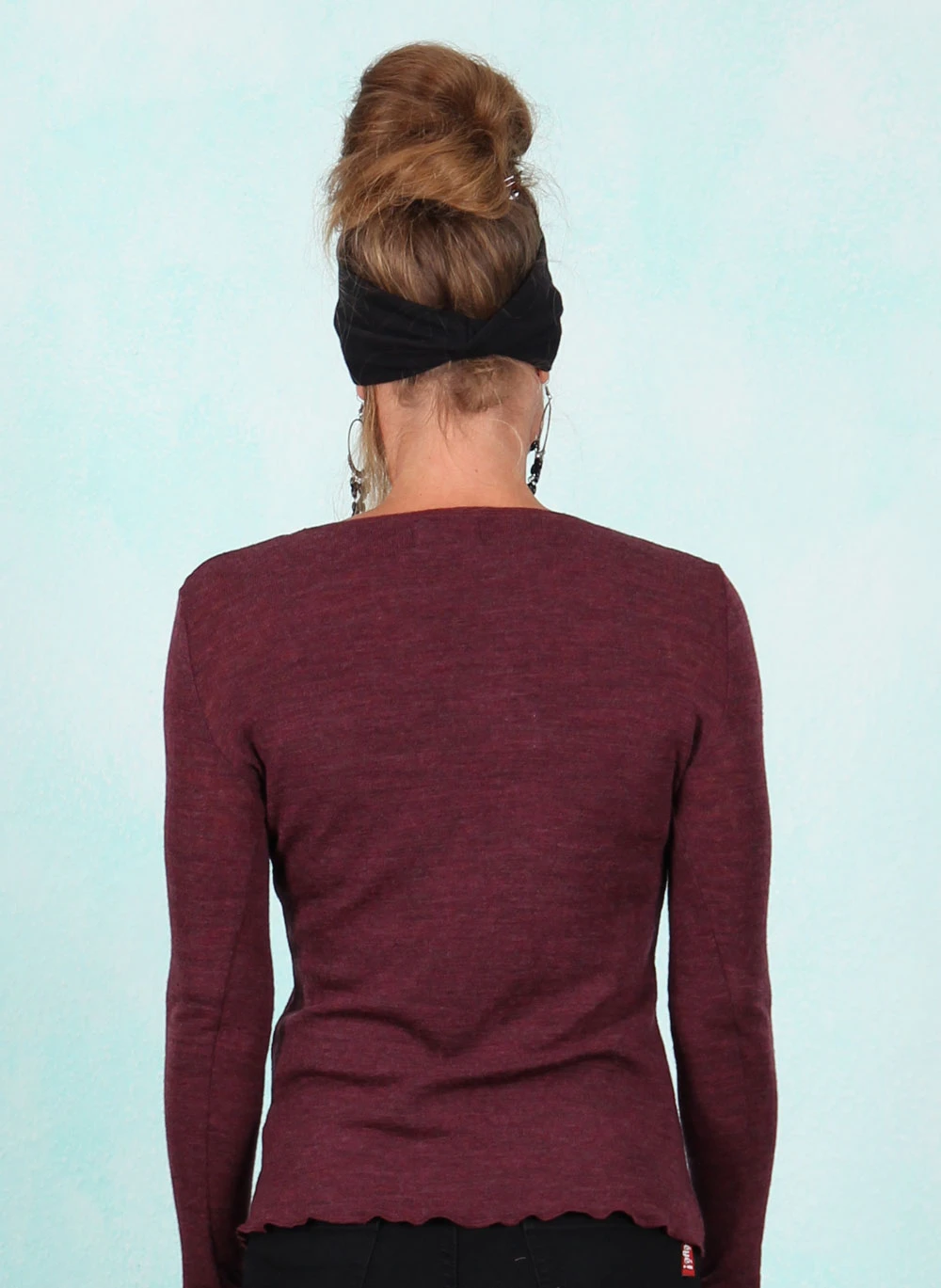 Shirt, 12674-2-537Q, wine - Image 3