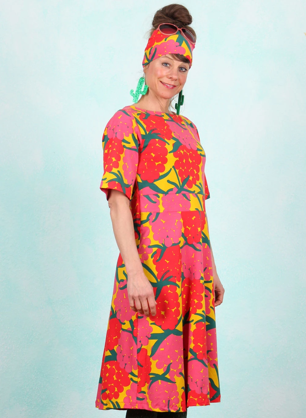 Kleid, 12700-0090, yellow-multi - Image 2