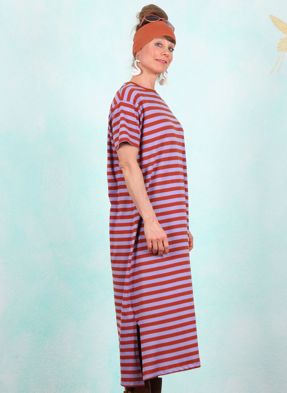 Kleid, 12711-05219, light-lilac-rust - Image 2