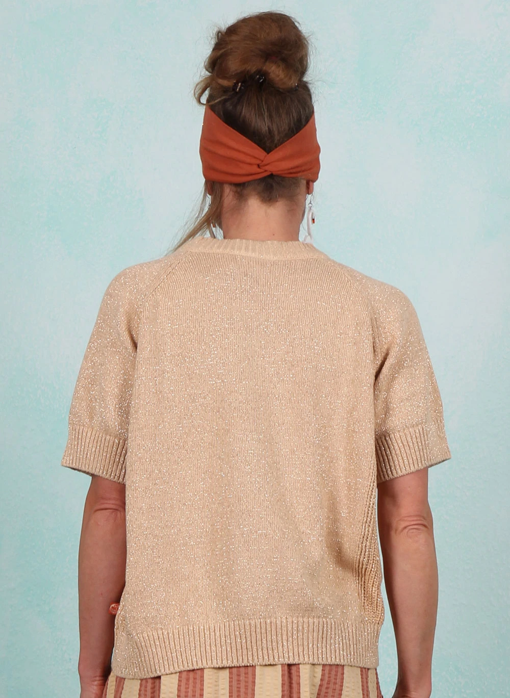 Pullover, 12930-5366, sparkling-creme-gold - Image 2