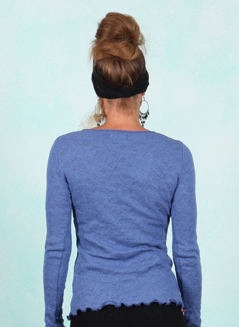 Shirt, 13553-J-113j, blue - Image 3