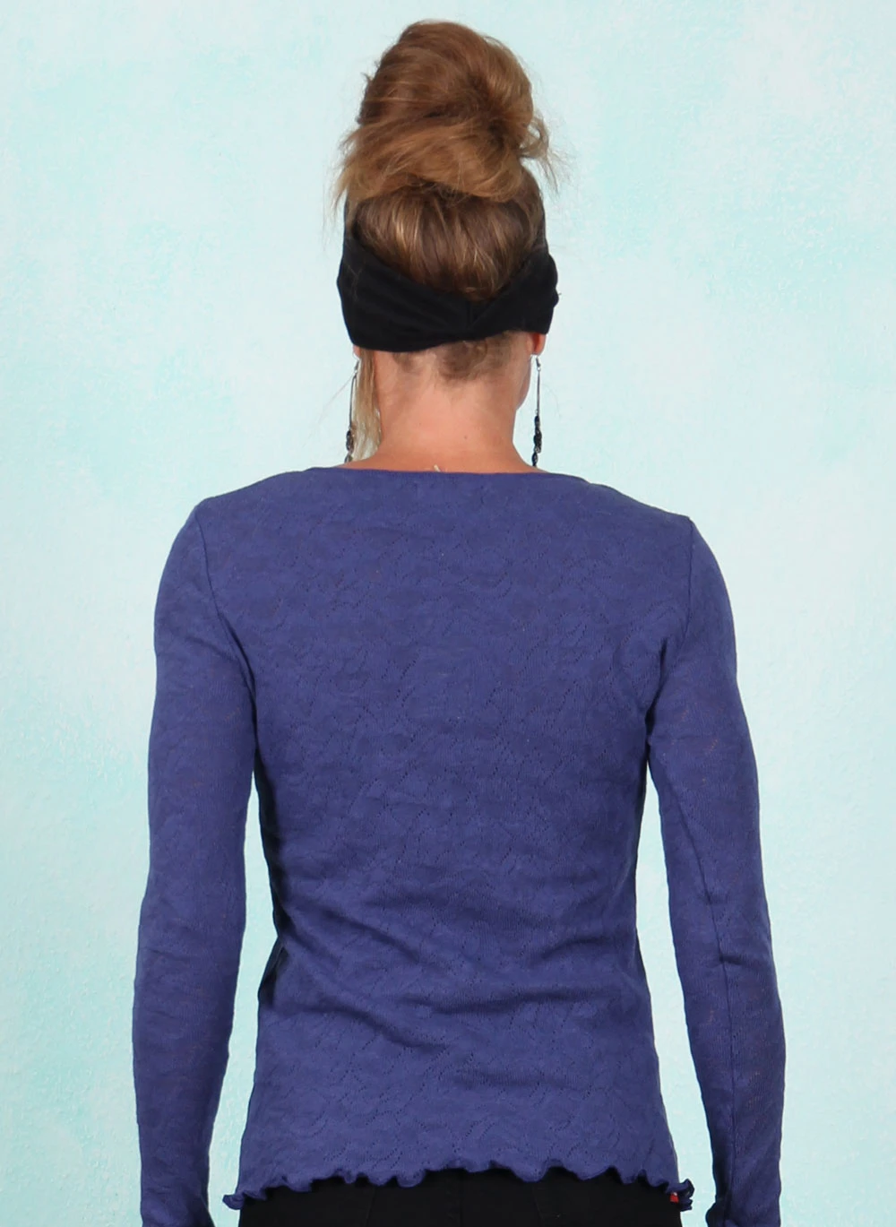 Shirt, 13553-J-118j, blue - Image 3