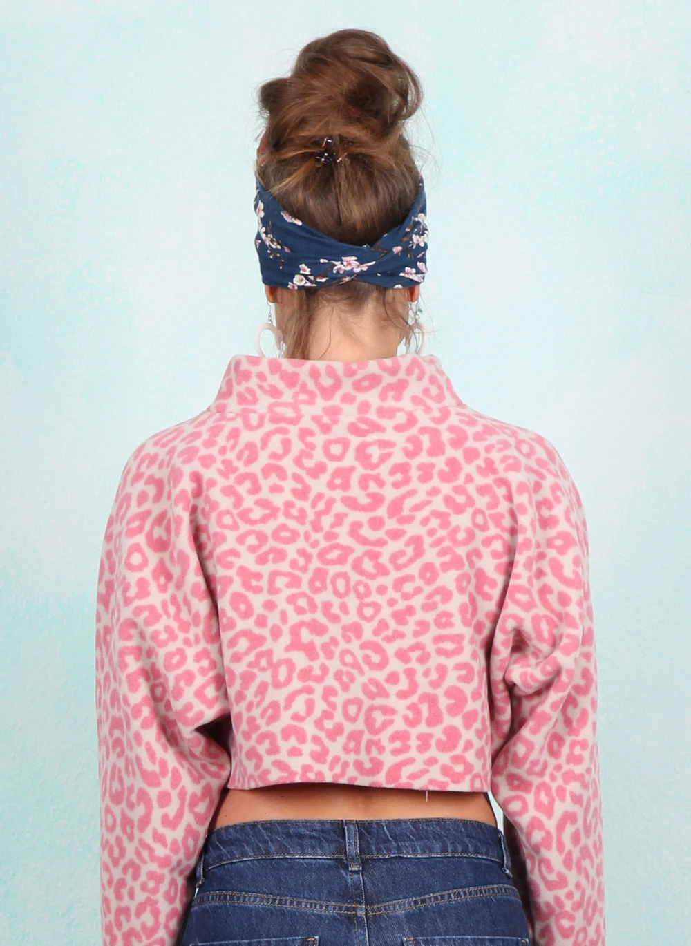 Fleece-Pullover, 1372P-358, pink - Image 3