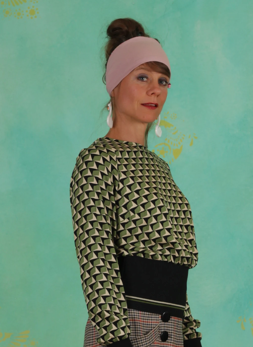 Shirt, 2095-011, green - Image 2