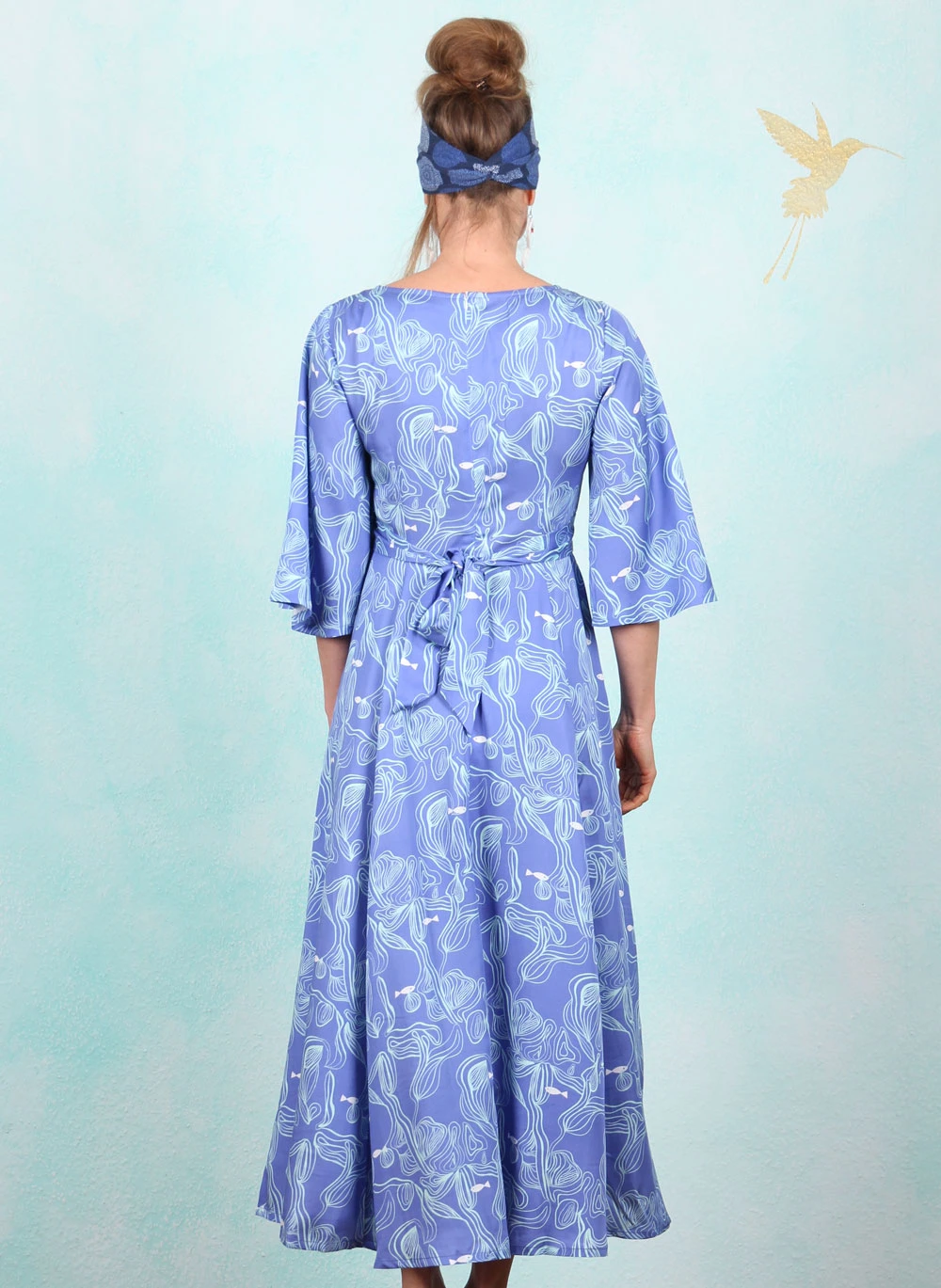 Kleid, 25119, blue - Image 3
