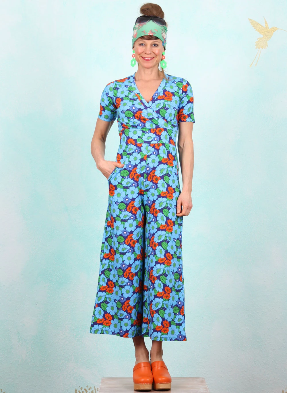 Jumpsuit, 25163, purple-multi - Image 1