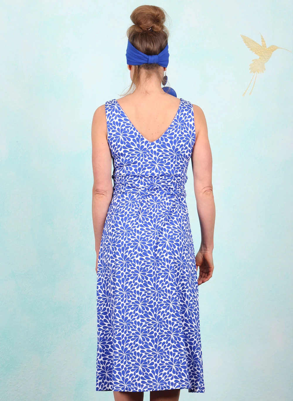 Kleid, 25175, blue - Image 3