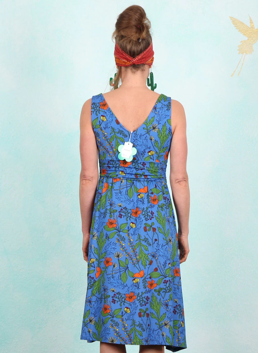 Kleid, 26175, blue - Image 3