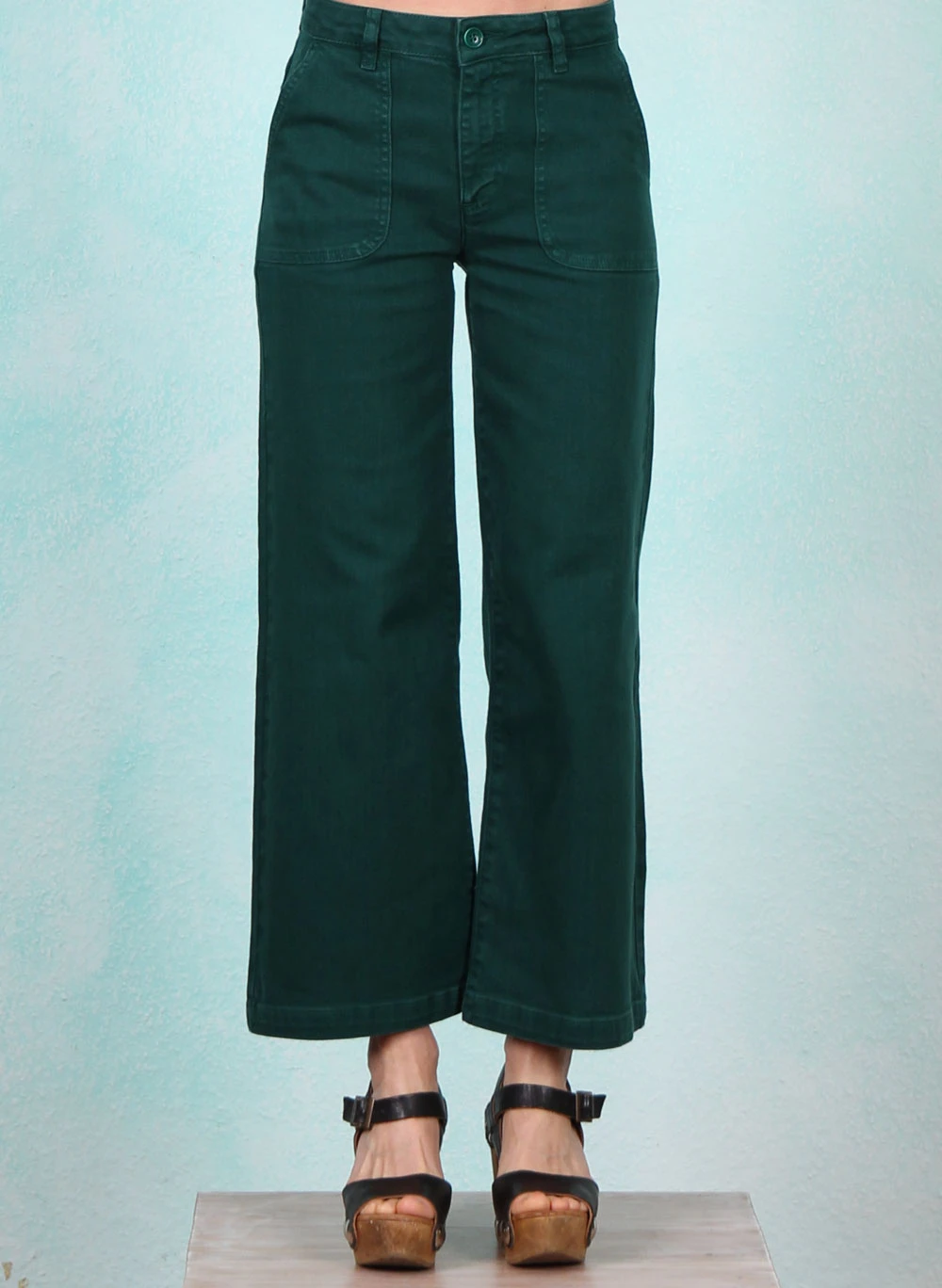 Hose, 41516A, green - Image 1