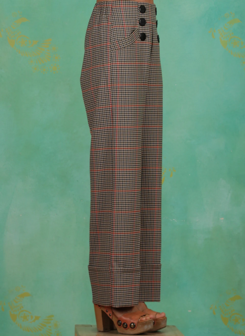 Hose, 5002-0221, brown - Image 2