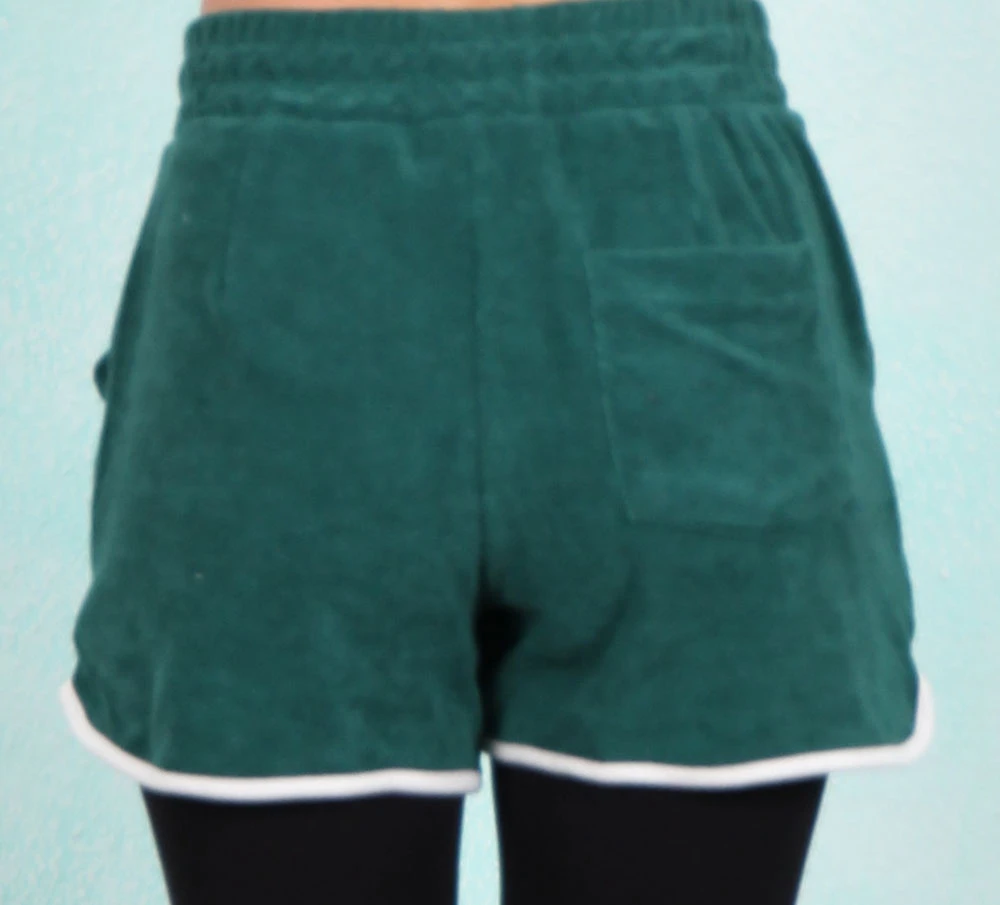 Frottee-Shorts, 61575B, green - Image 3
