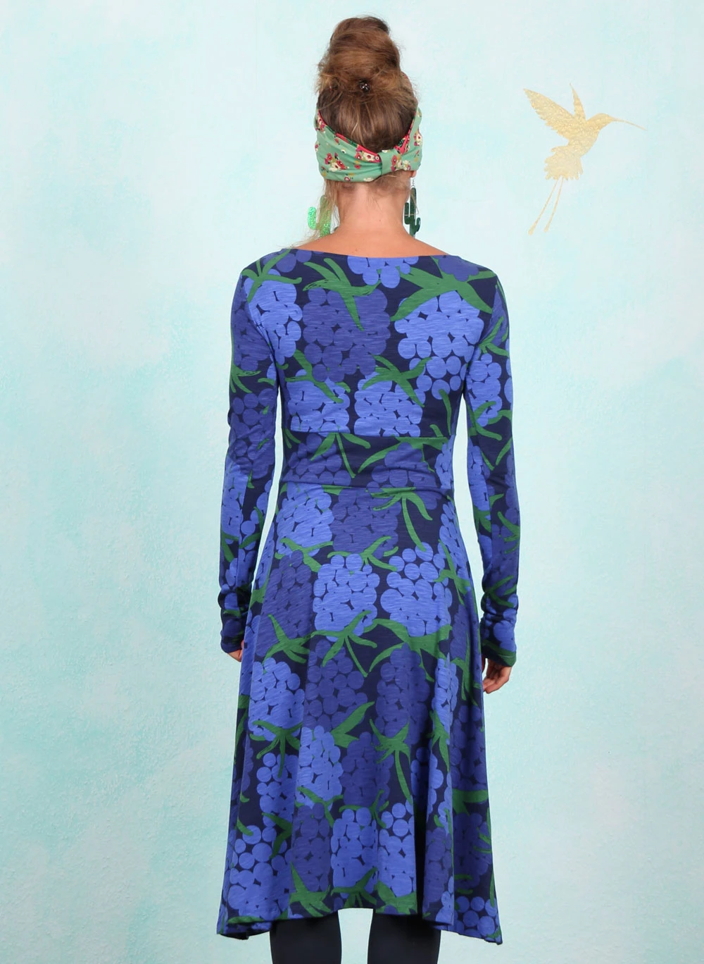 Kleid, 70349-3998, blue - Image 3