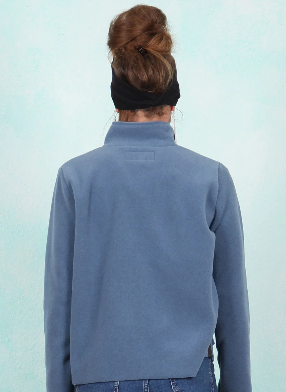 Fleece-Jacke, 7164-794, blue - Image 3