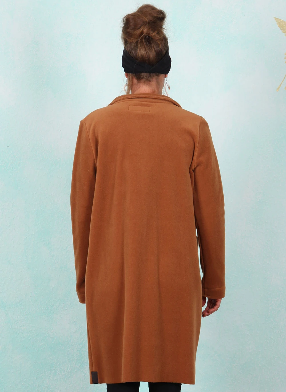 Fleece-Mantel, 7182-706, rust - Image 2