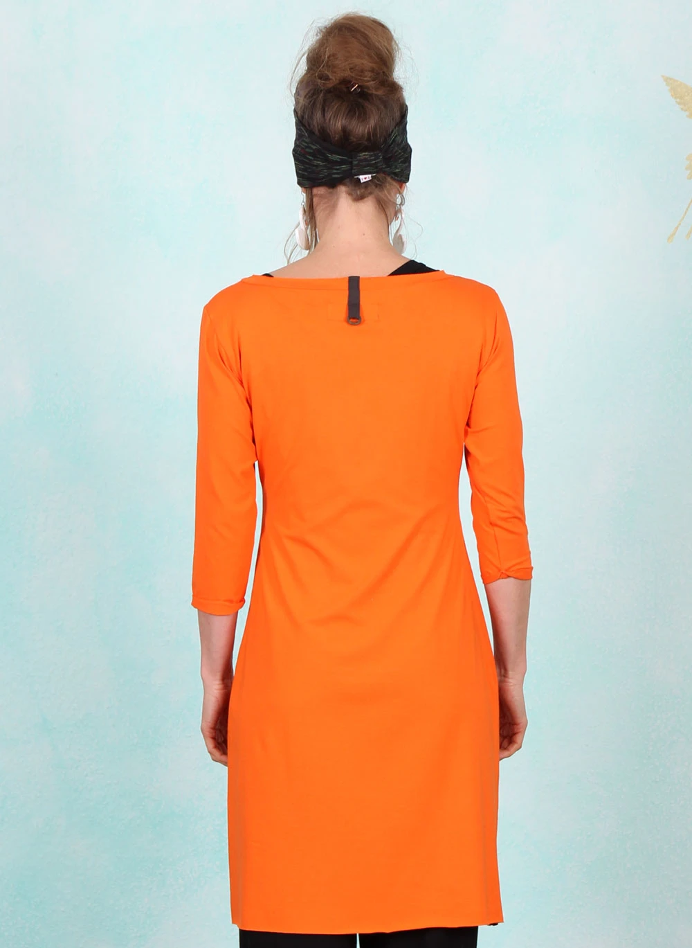 Kleid, 98046-773, orange - Image 3