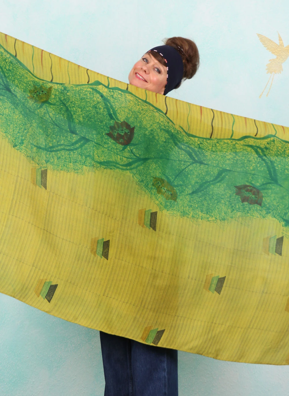 Tuch, ASTA-BIGS-2532, yellow-green - Image 2