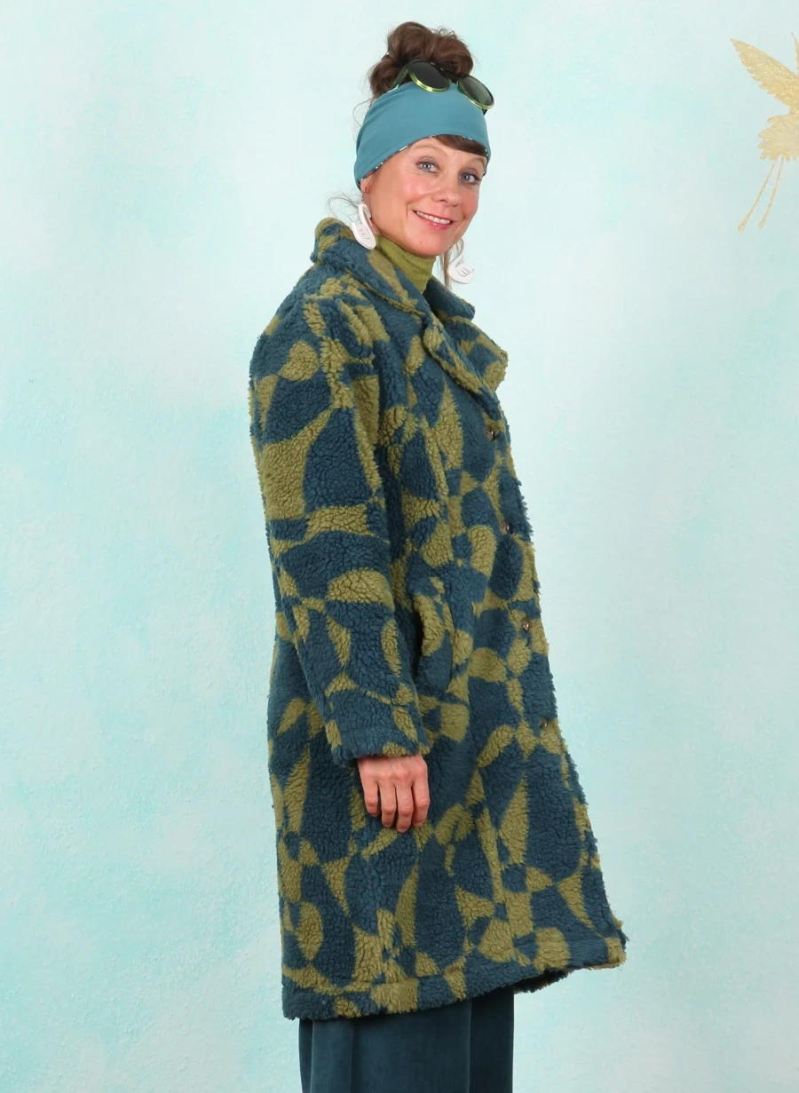 Mantel, AW26101, petrol-green - Image 2