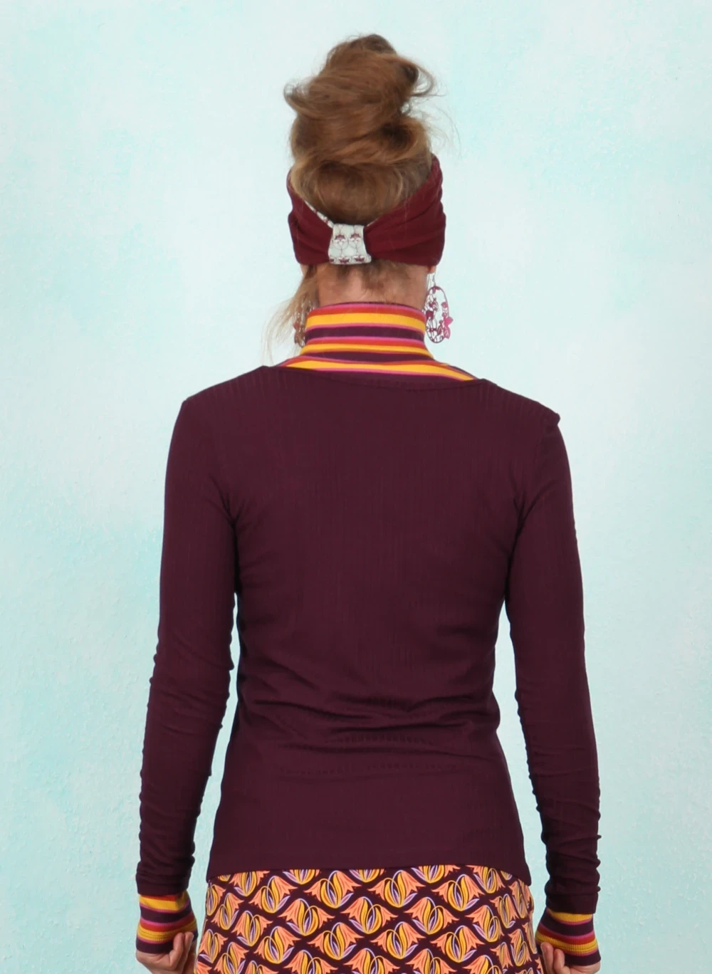 Shirt, AW26210, wine - Image 3