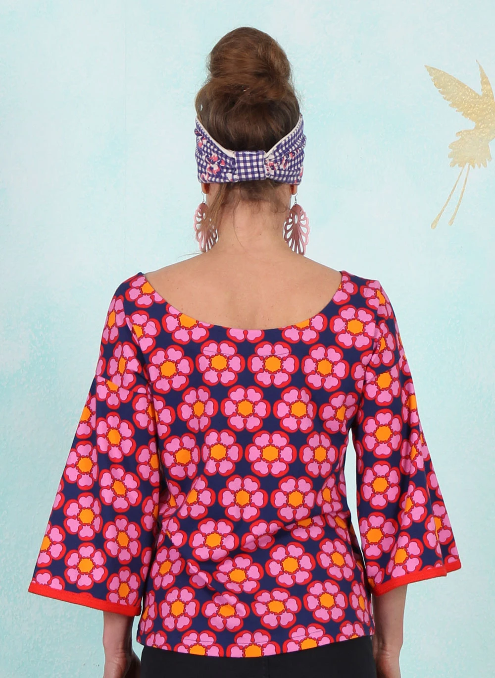 Shirt, BL-3363, blue-multi - Image 3