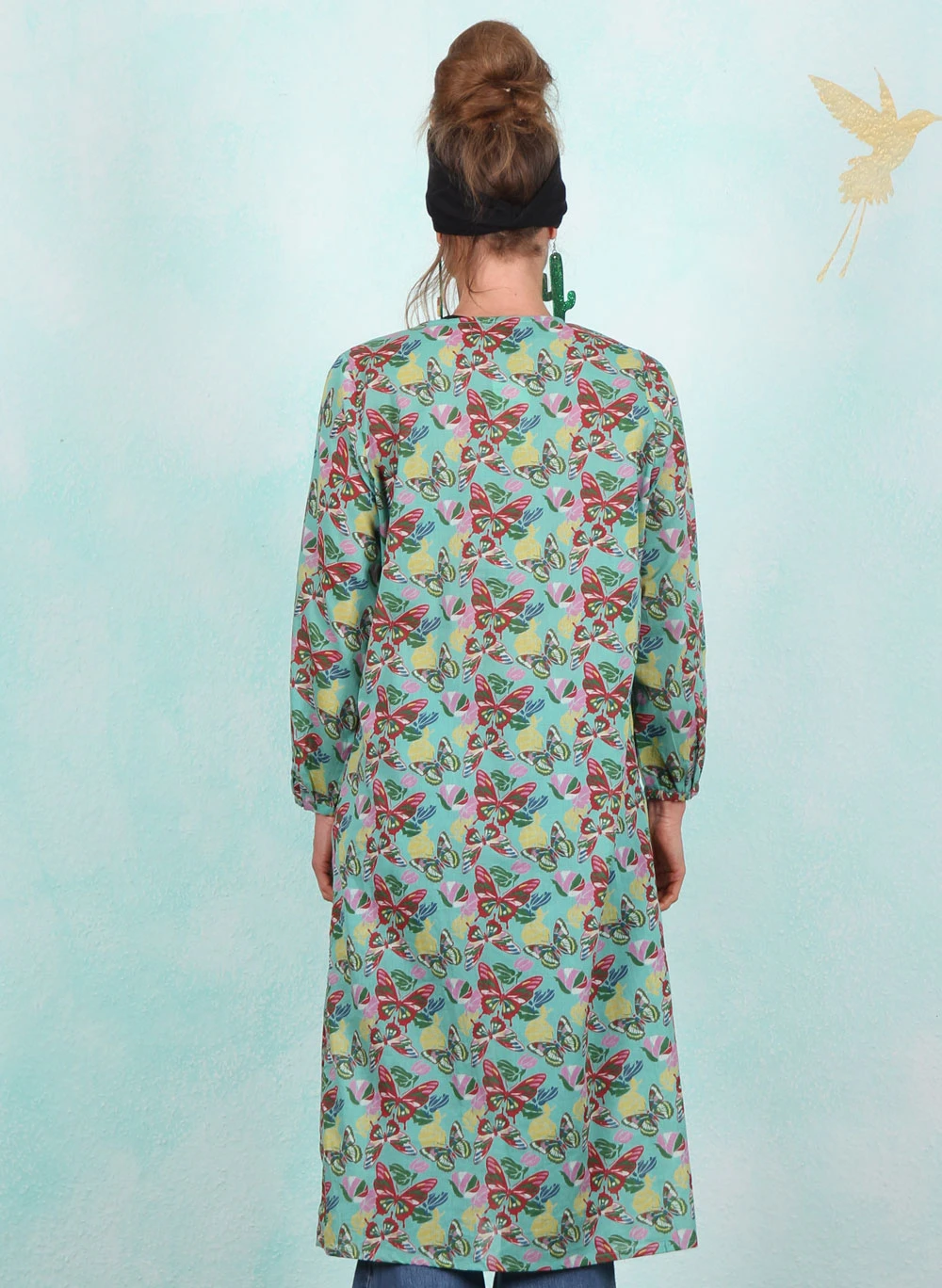 Tunika, CAPI-L-076, turquoise - Image 3
