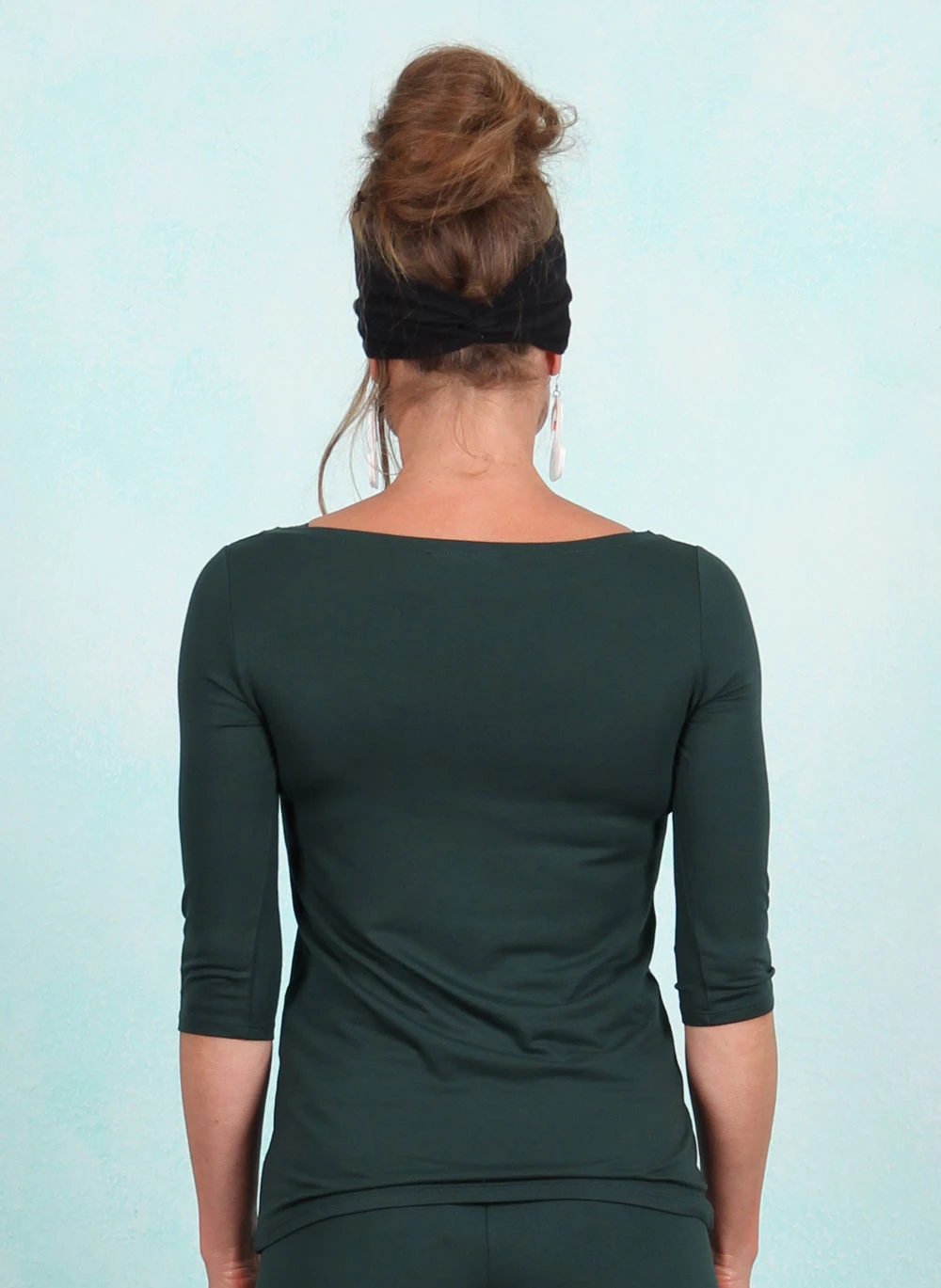 Shirt, D-0122, dark-green - Image 3