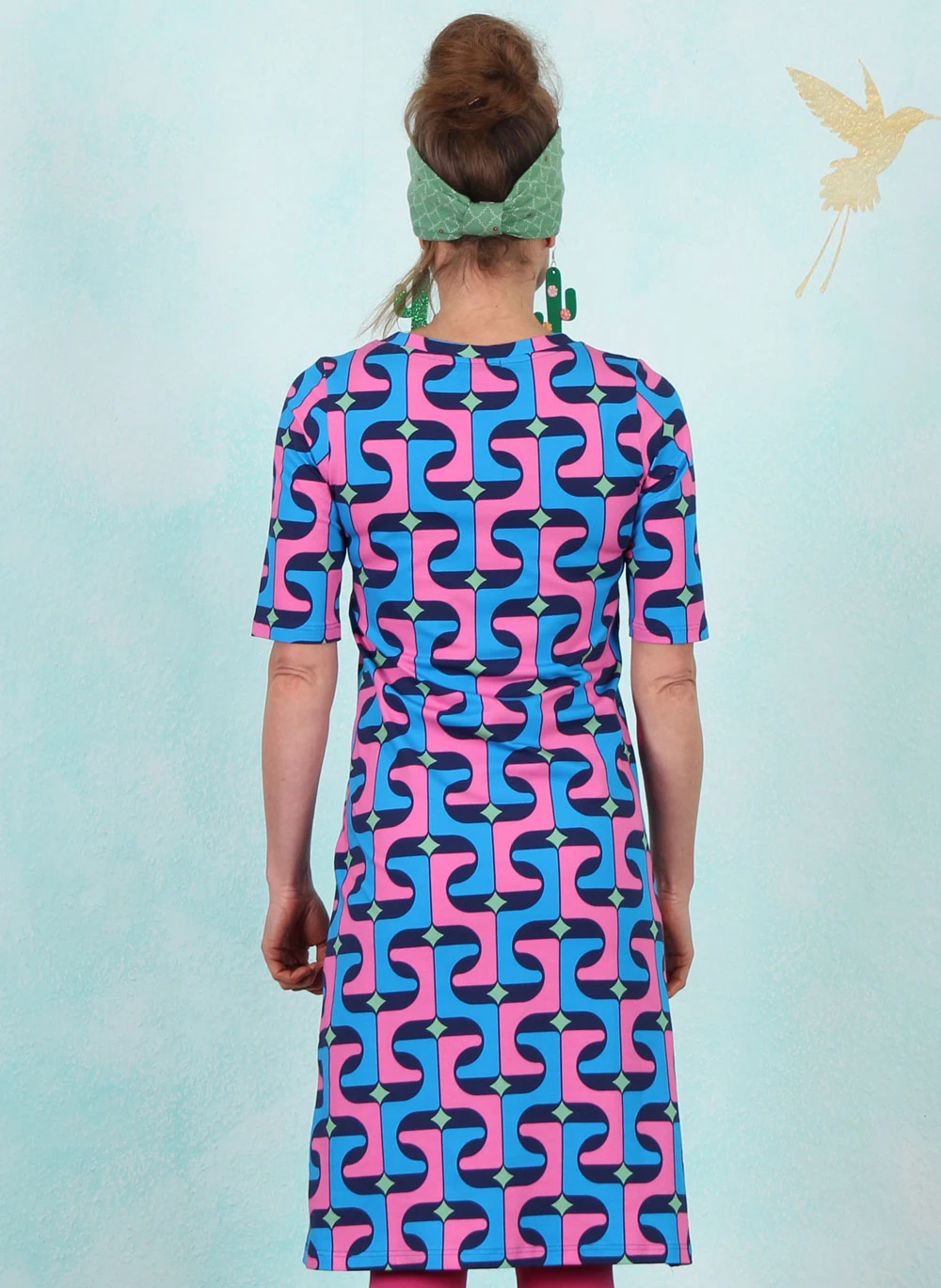 Kleid, DRE-01552, blue-multi - Image 3