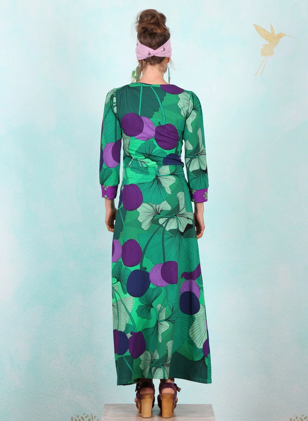 Kleid, DRE-01556, green-multi - Image 3