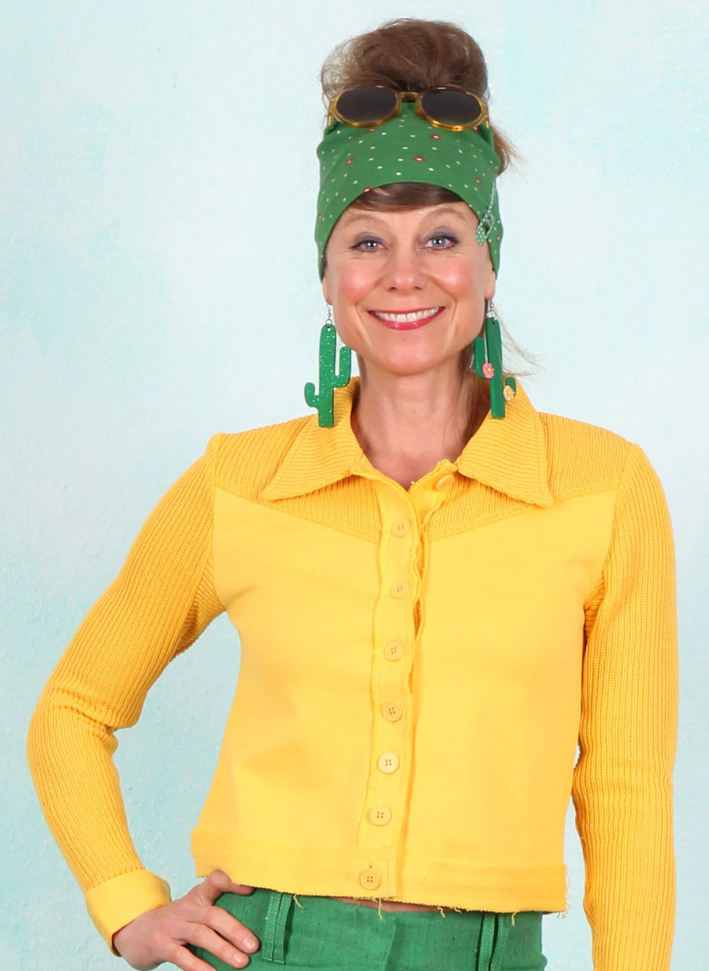 Jacke, FA002-R2F-C44, yellow - Image 1