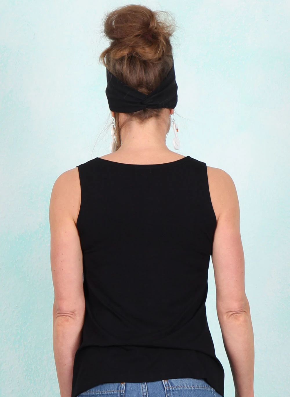 Top, FA018-BVS-W00, black - Image 3