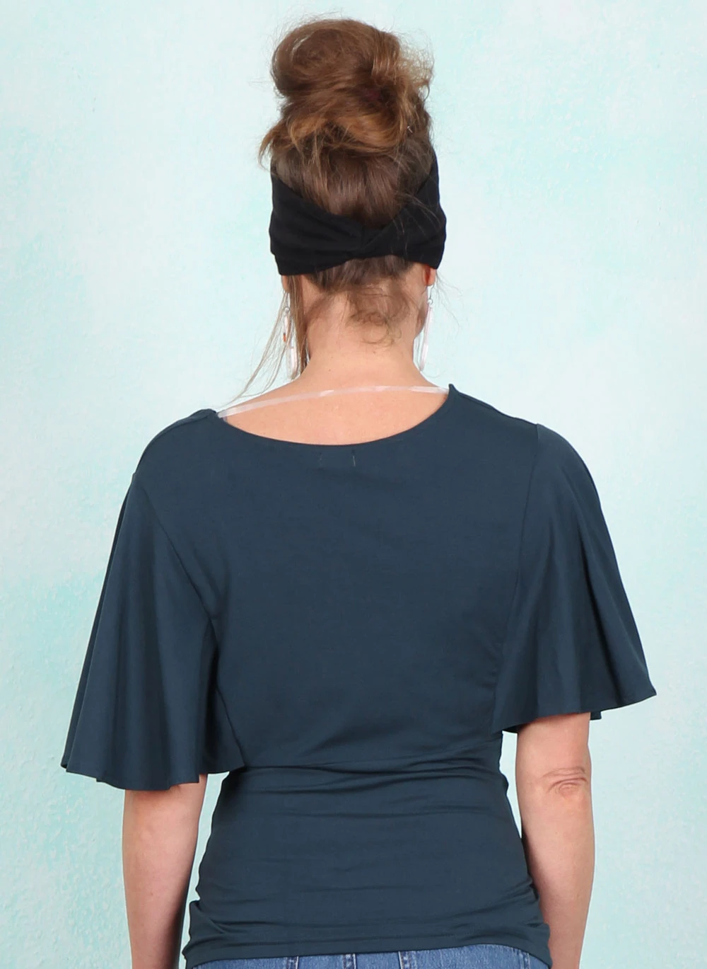 Top, FA020-BVS-W37, blue-green - Image 3