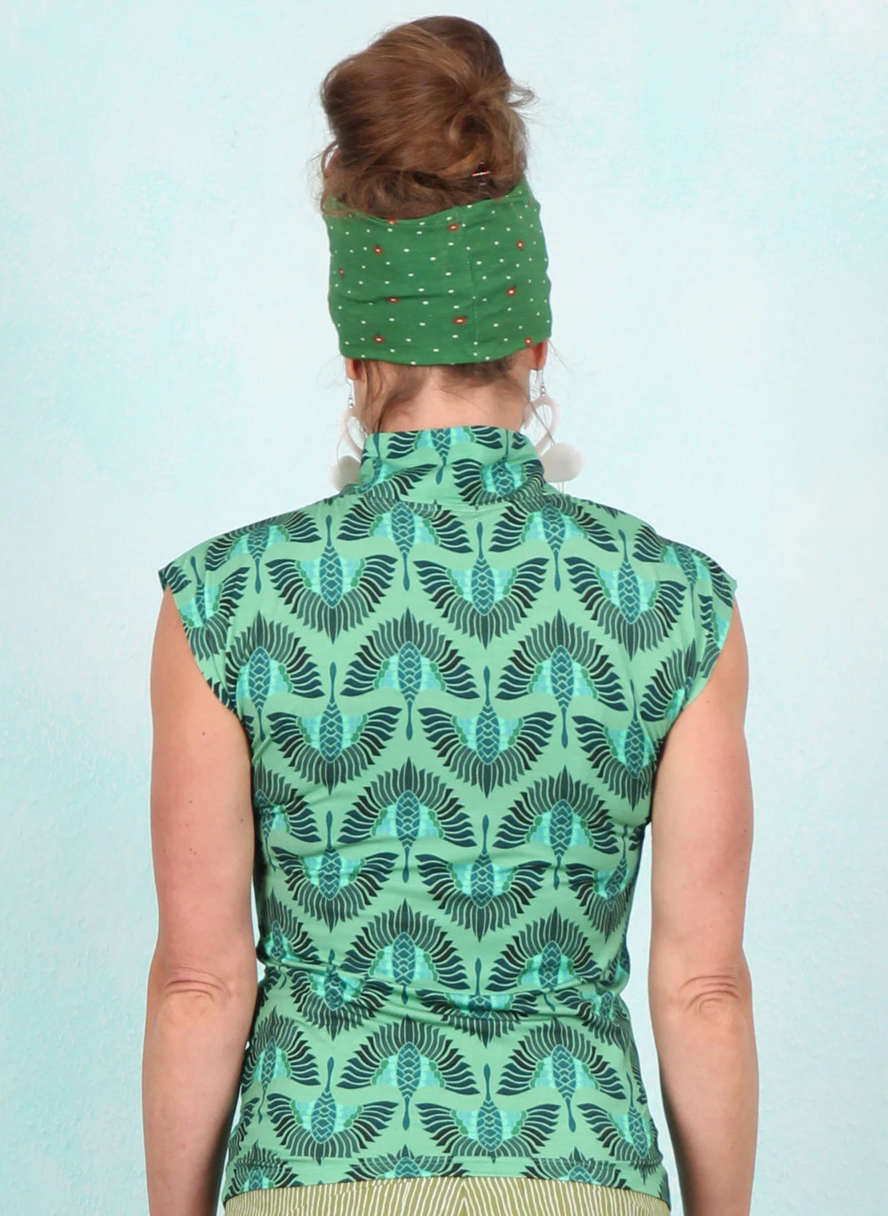 Shirt, FA050-TPFB2-C07, green - Image 3