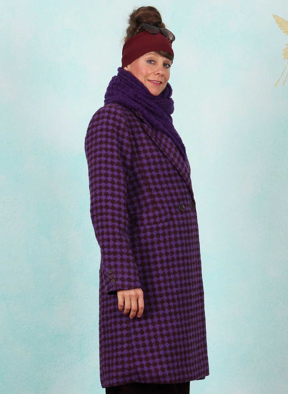 Mantel, FB007-RWB-B01, purple - Image 2