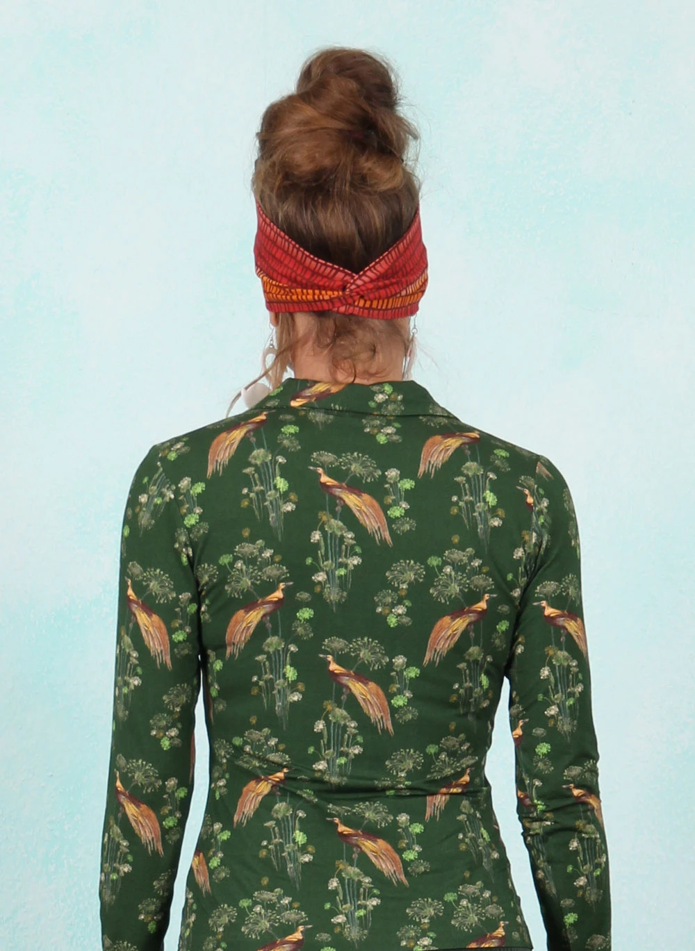 Bluse, FB008-TPFB4-B22, green - Image 3