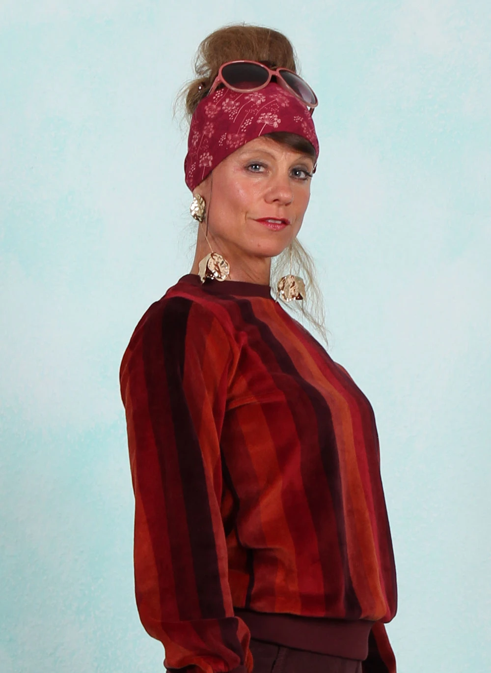 Nicki-Pullover, G42201, red - Image 2