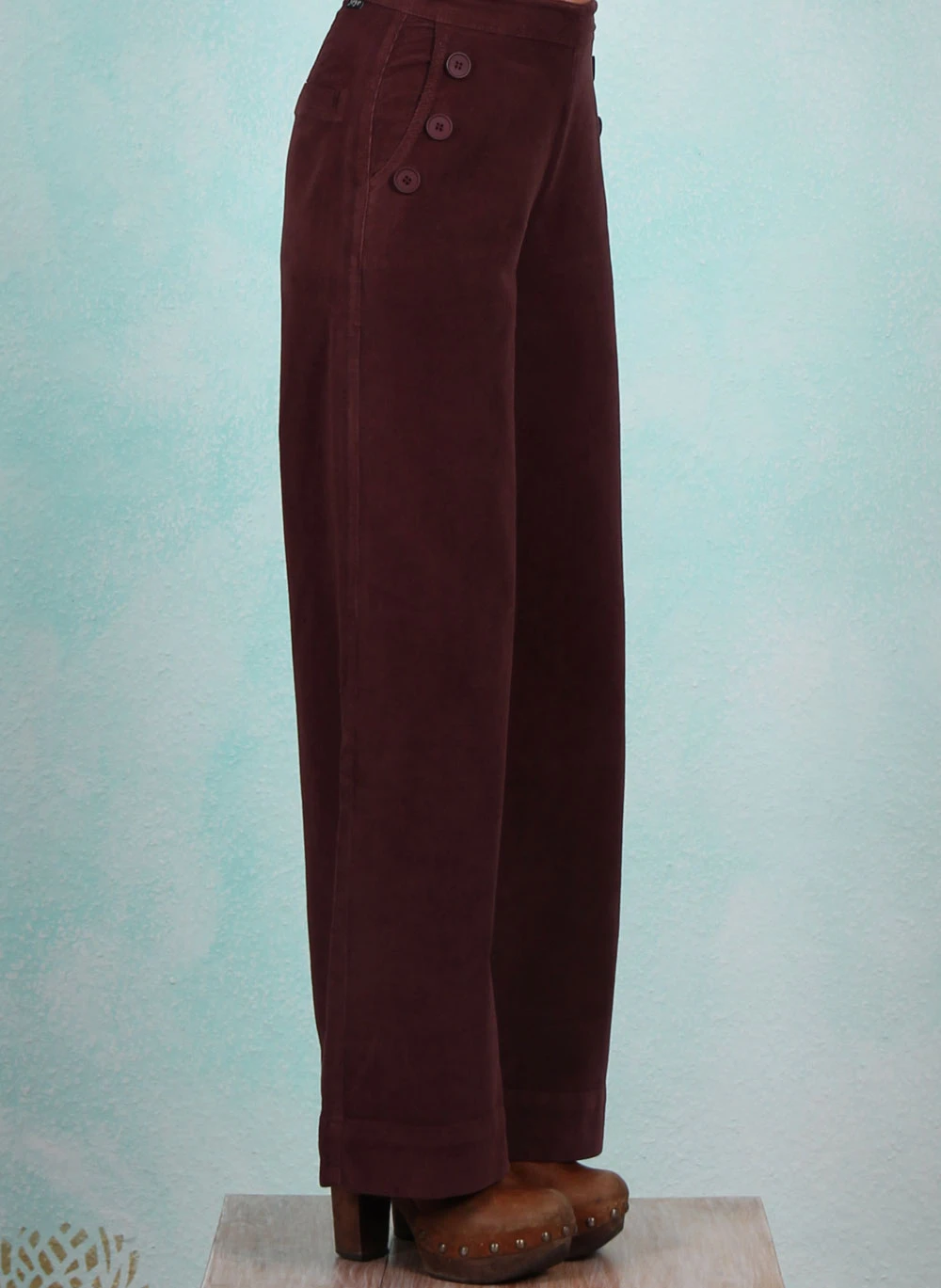 Cord-Hose, G42514, brown - Image 2