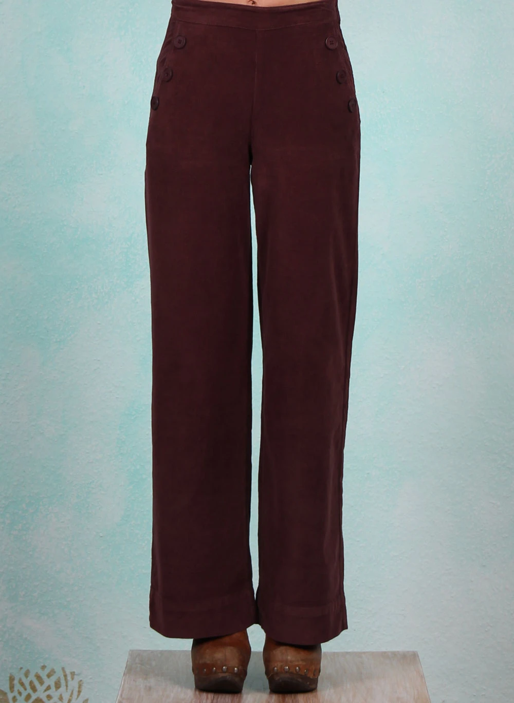 Cord-Hose, G42514, brown - Image 1