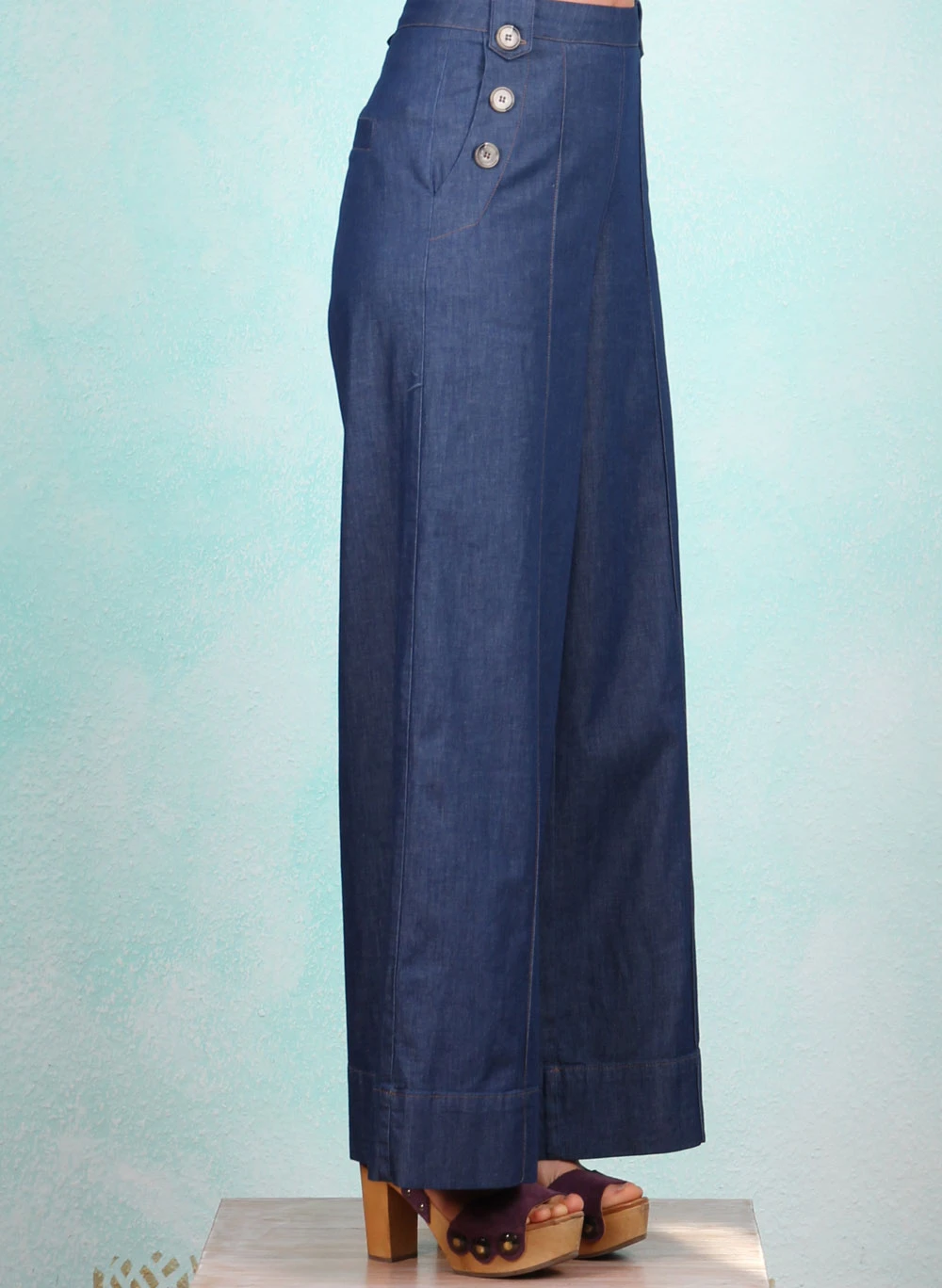 Hose, G51502, blue - Image 2