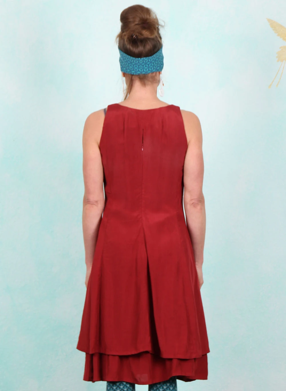 Kleid, HF183-VSPA-C61, red - Image 3