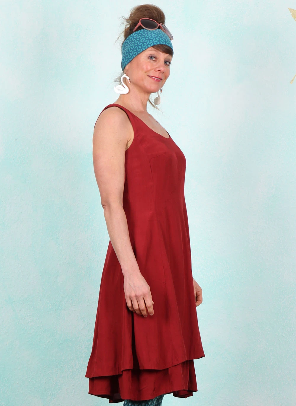 Kleid, HF183-VSPA-C61, red - Image 2